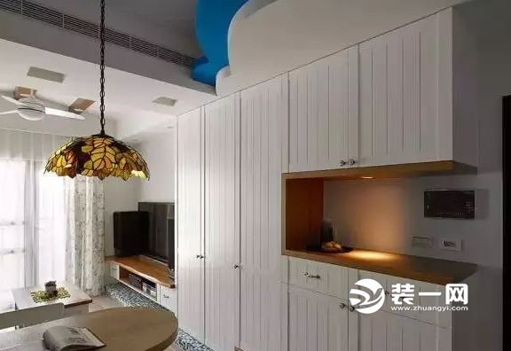 50平米小户型房屋地中海风格装修效果 两室一