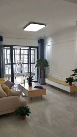 碧海蓝天现代风格完工案例