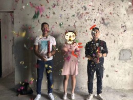 北大华府A区开工大吉