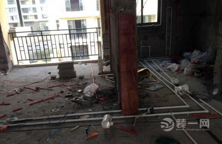 温馨港湾复式楼装修施工