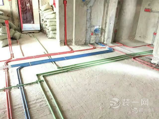 海口熙海蓝天120平水电施工